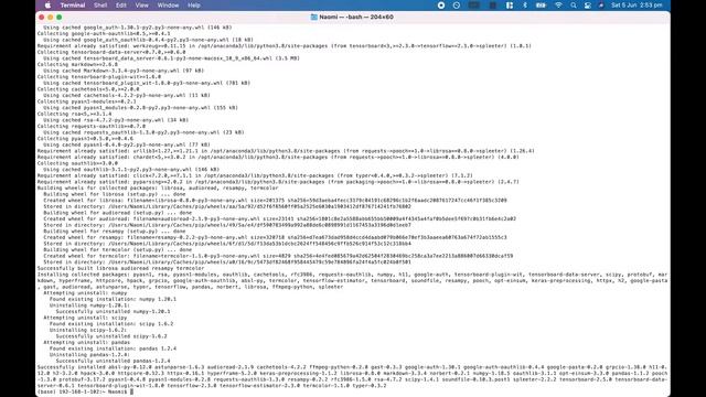 Installing Spleeter on macOS - Version 1.4.0 update смотреть онлайн