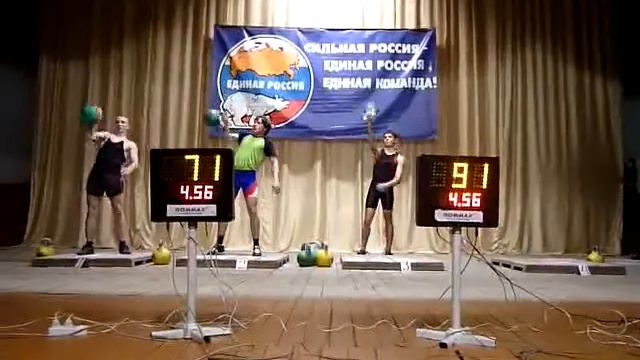 рывок гирей 24 кг смотреть онлайн