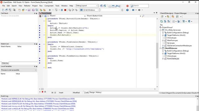TMS XData Client: Fastest and easiest way to access Rest XData server from Delphi смотреть онлайн