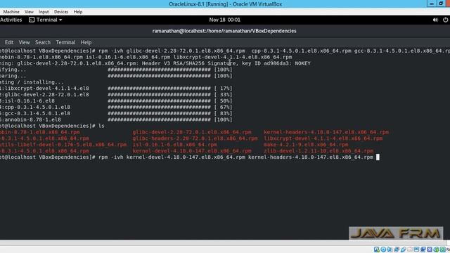 Oracle Linux 8.1 Installation on VirtualBox 6.0 with Guest Additions Step by Step смотреть онлайн