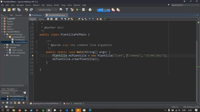 Crear un PDF PLANTILLA con Java iText - Fácil y bien explicado смотреть онлайн