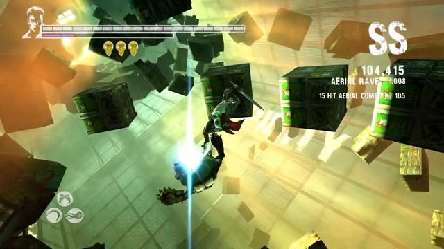 DmC Devil May Cry | HELL AND HELL/NO DAMAGE/SSS RANK - Mission 5: Virility смотреть онлайн
