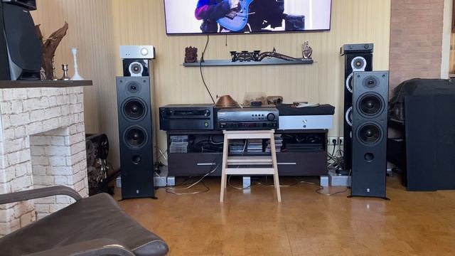 Pioneer VSX-505 mkII + Yamaha NS-50F смотреть онлайн