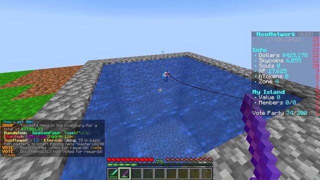 Rags to Riches | Minecraft Skyblock Let's Play Episode 1 (Bedrock/Java Server IP) смотреть онлайн