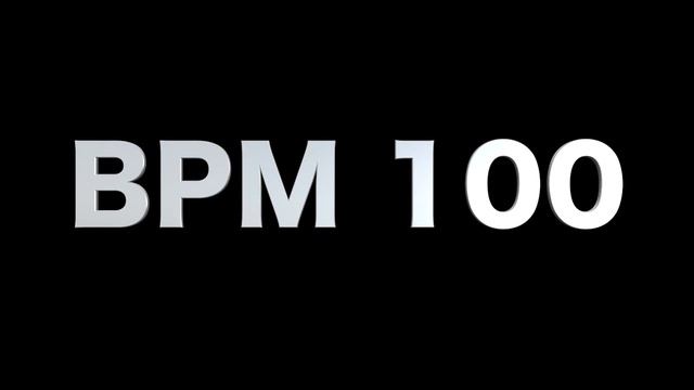 BPM 100 Metronome Click Track смотреть онлайн