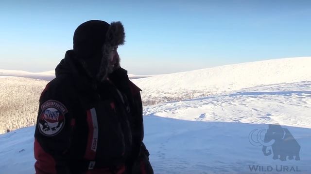 На Маньпупунер через перевал Дятлова на снегоходах. смотреть онлайн