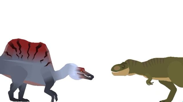 Trex vs Spino Stick Nodes смотреть онлайн