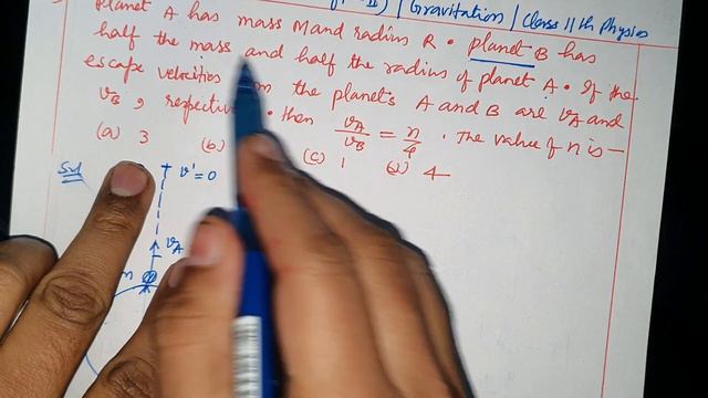 Planet A has mass M and radius R . Planet B has half the mass and half the radius of planet B . If смотреть онлайн
