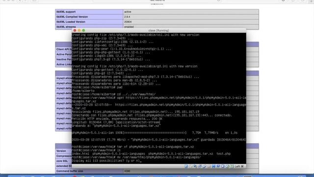 MariaDB & PHP & PhpMyAdmin смотреть онлайн