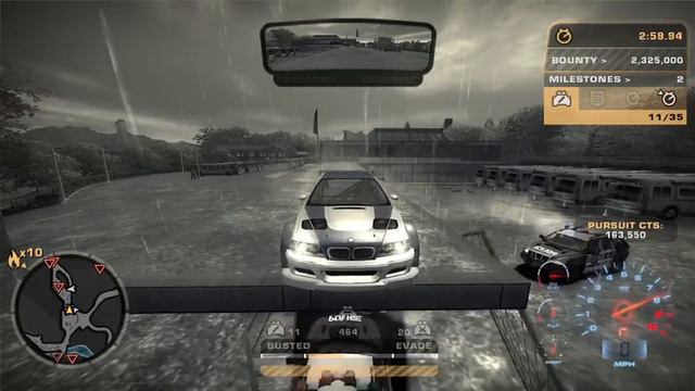 NFS MW Final Pursuit BUT EVEN HARDER (Heat lv 10 And Custom Settings) смотреть онлайн