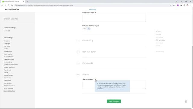 Config: Sitefinity Backend Interface Identifying non-default fields to search on in the backend смотреть онлайн