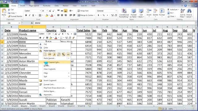 Editing Cell Content in Excel || Deleting Cell Content || Copying or Moving Cell Content || Hindi смотреть онлайн