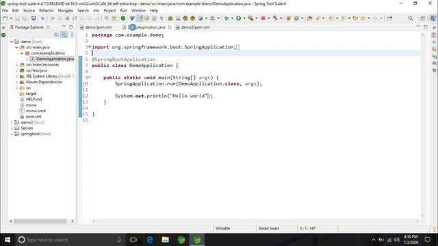 Spring boot Debug problem and Application failed to start Solution смотреть онлайн