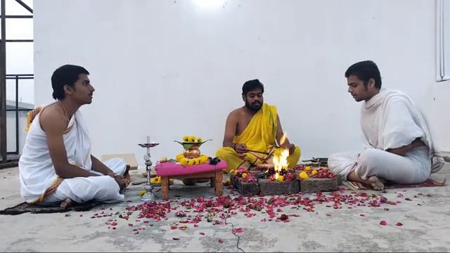 Vedadhara Daily Homa & Atharva Veda Vijaya Prapti Homa - 4-11-2023 смотреть онлайн