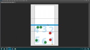 Волейбол. Расстановка 4-2. Схема 4-2. Учебная, самая простая схема игры. Volleyball. Rotation 4-2.