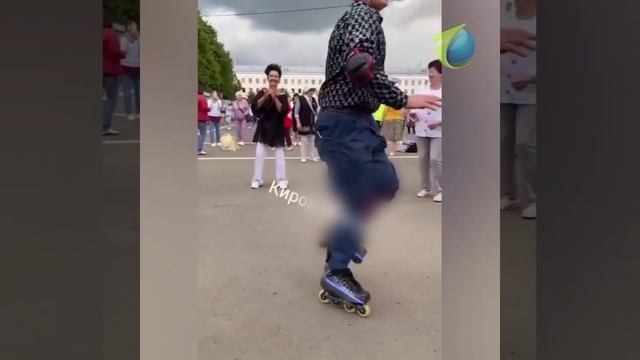 В Кирове пенсионер устроил танцы на роликах