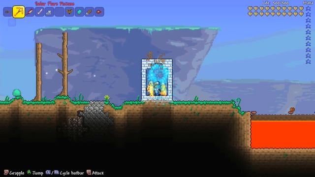 TERRARIA GOD MODE GLITCH TO BEAT MOONLORD!!! смотреть онлайн