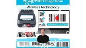 Sumicor Barcode Scanner 1D & 2D QR Code PDF417 Reader, Wireless 2.4 BUY LİNK İN DESCRİPTİON