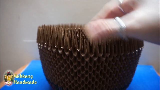 3D Origami Giant Vase , Vase 14 Tutorial | DIY Paper Flower Vase Home Decoration смотреть онлайн
