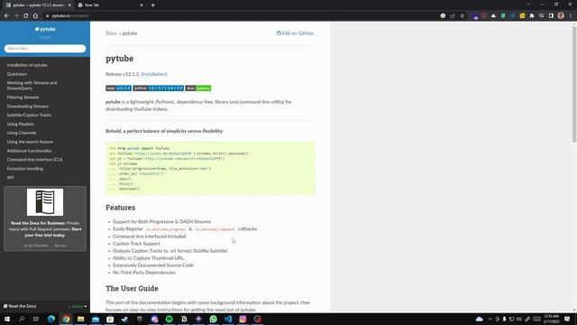 Python ile YouTube Video İndirmek смотреть онлайн