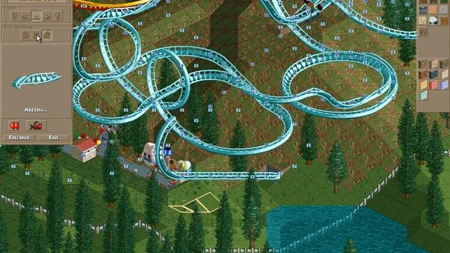 Rollercoaster Tycoon Corkscrew Follies #182 (Adrenaline Heights: Saving the best for last) смотреть онлайн
