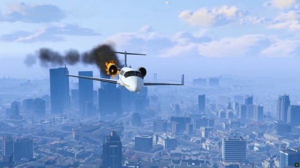 САМАЯ ЭПИЧНАЯ МИССИЯ В ГТА 5 Свободное падение в GTA 5