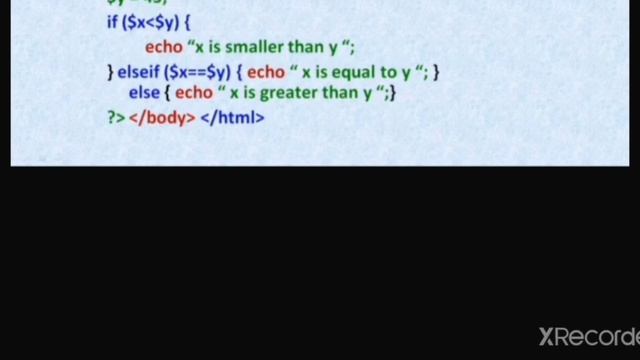 Control structures in PHP/conditional statements if,if else,elseif with practical/execution смотреть онлайн