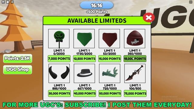 How To Get Red Astra Beanie in FREE UGC AFK (ROBLOX FREE LIMITED UGC ITEMS) смотреть онлайн