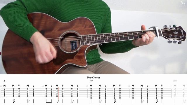 The Weeknd - Blinding Lights | Guitar Chords Tutorial смотреть онлайн