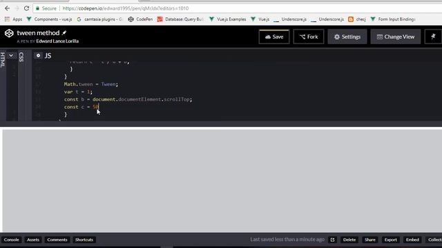vuejs tween method смотреть онлайн