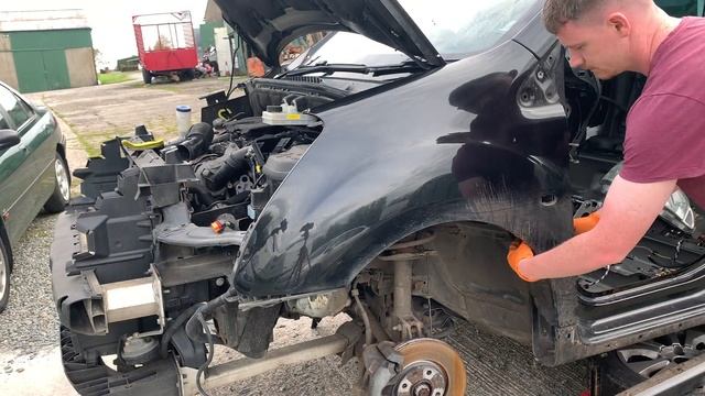 Citroen Berlingo Front End Removal смотреть онлайн
