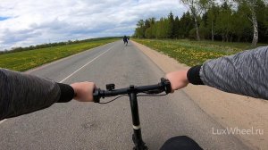 Электровелосипед Kugoo V1 - ТЕСТ-ДРАЙВ + БОНУС