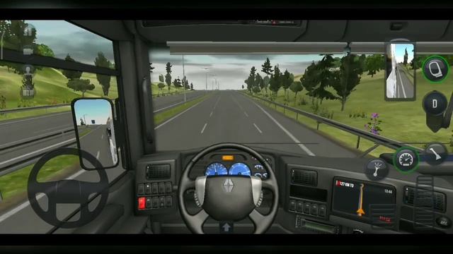 Truck Simulator Ultimate / Country Roads and Cows /Renault Magnum 2010 |Gameplay смотреть онлайн