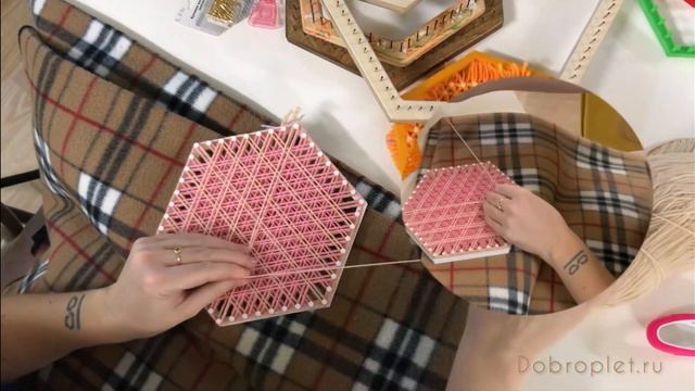 Урок 3. Третий слой основы на ДоброПлёте. Приплетаем узор, новая вариация , подходит для начинающих смотреть онлайн