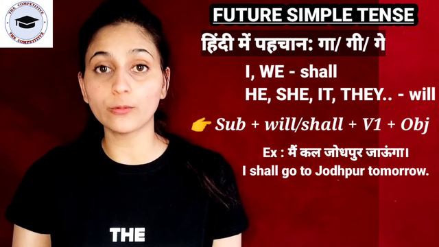 TENSE || Future Simple Tense By Tasleem Ma'am || The Competitive смотреть онлайн