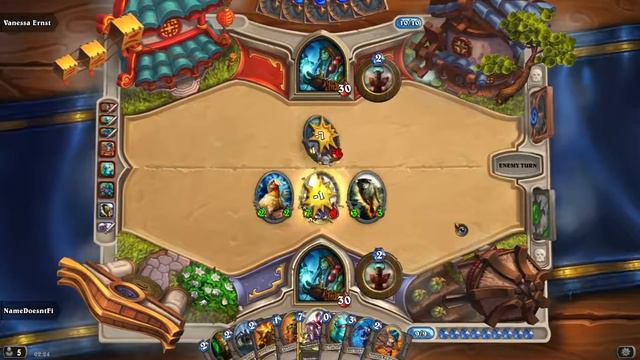 [Hearthstone Laboratory] Aura Update Timing with Dire Wolf Alpha and Stormwind Champion смотреть онлайн