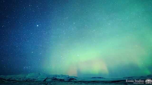 Северное сияние в Норвегии. смотреть онлайн