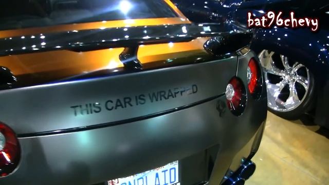 CHAMELEON WRAPPED Nissan GT-R (Elicit Design Solutions) - 1080p HD смотреть онлайн