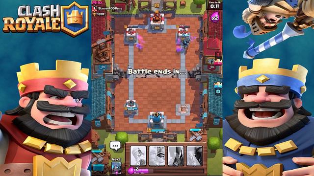 CLASH ROYALE - NEW CARDS // DARK PRINCE // 3 MUSKETEERS GAMEPLAY смотреть онлайн