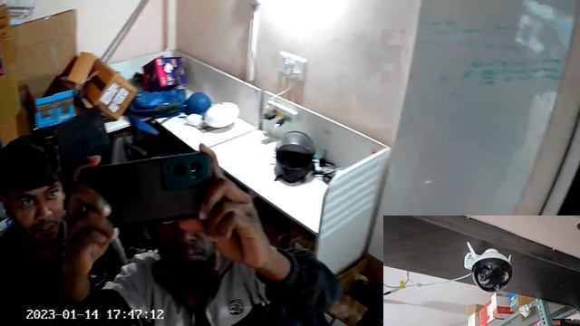 EZVIZ WIFI PTZ Camera CS-C8C (1080P, 4MM) - Rotating Camera