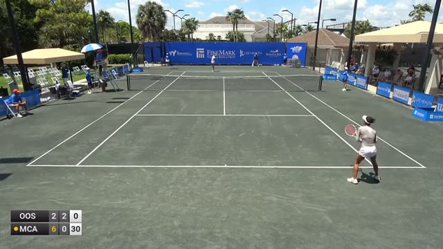 Erica Oosterhout v Rasheeda McAdoo - W100 BONITA SPRINGS смотреть онлайн