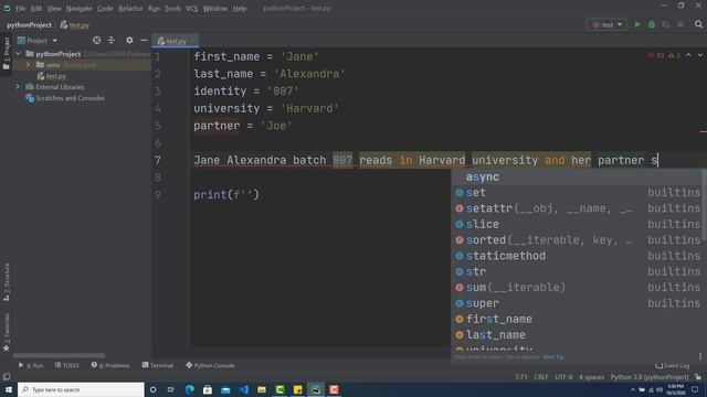 Python Tutorial Part 17 (String Formatting Using the Function) | Tech Tian смотреть онлайн
