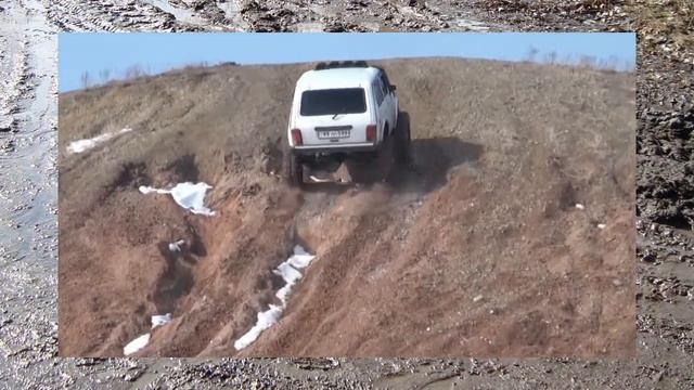 #153. Нива уверенно идет в гору [АВТО 4x4] смотреть онлайн