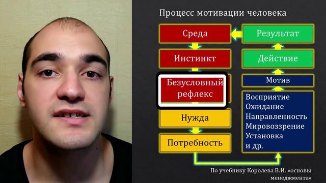Основы менеджмента. Понятие и процесс мотивации сотрудника. смотреть онлайн