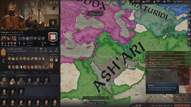 Crusader Kings III - Dyre the Stranger - Kyiv Russia(Ruthenia)(Ukraine) 867 - 1453 roleplay[EN] -2 смотреть онлайн