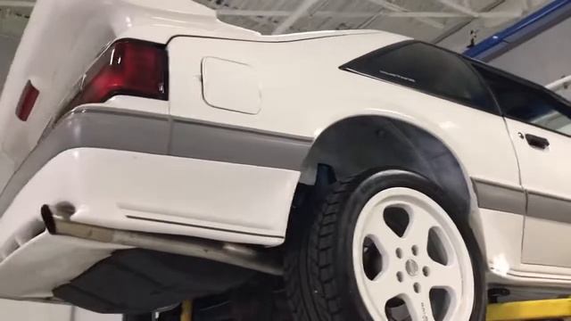 1989 Ford Mustang Saleen only 11,000 miles rare walk around underneath vehicle смотреть онлайн