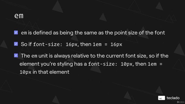 05 - Page style with CSS - 009 Overview of CSS units смотреть онлайн