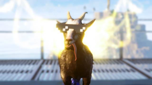 Играю в Goat simulator 3 смотреть онлайн