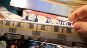 Сборка бумажных моделей вагонов метро