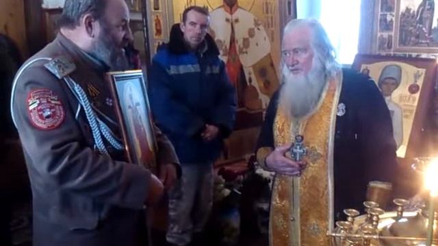 Награждение схиигумена Митрофана (Лаврентьева) орденским знаком «Император Николай II» смотреть онлайн